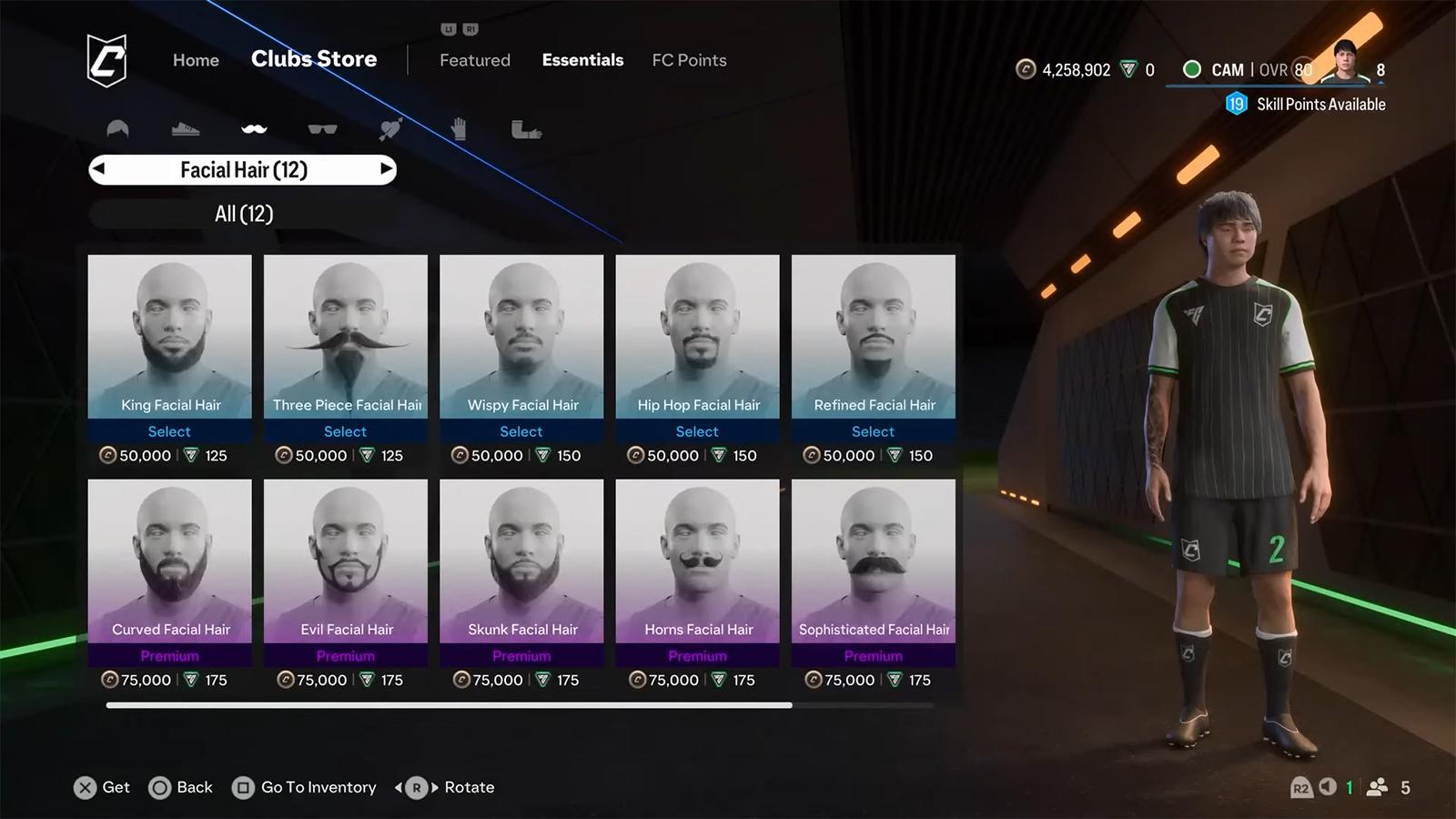 ea fc 25 clubs cosmetics and customization