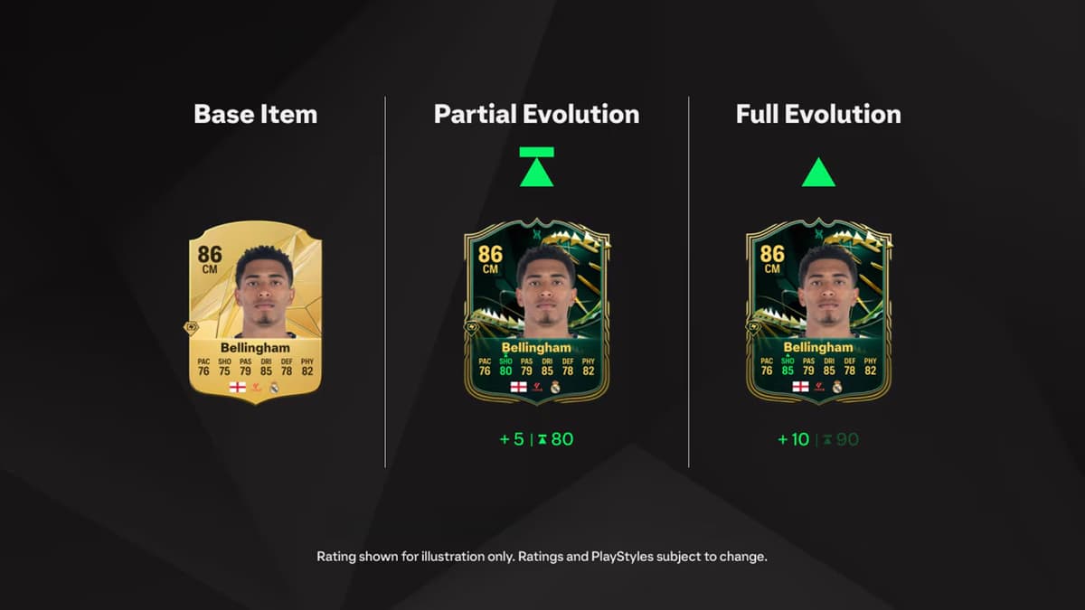 ea fc 25 ultimate team costmetics evolutions