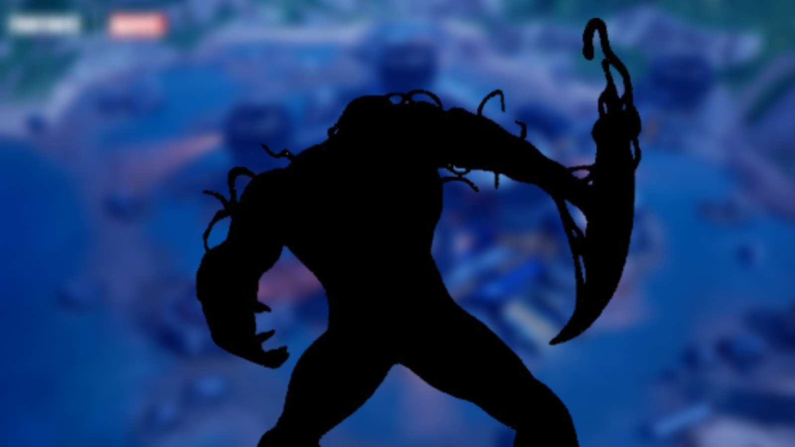 A screenshot featuring Venom in Fortnite.