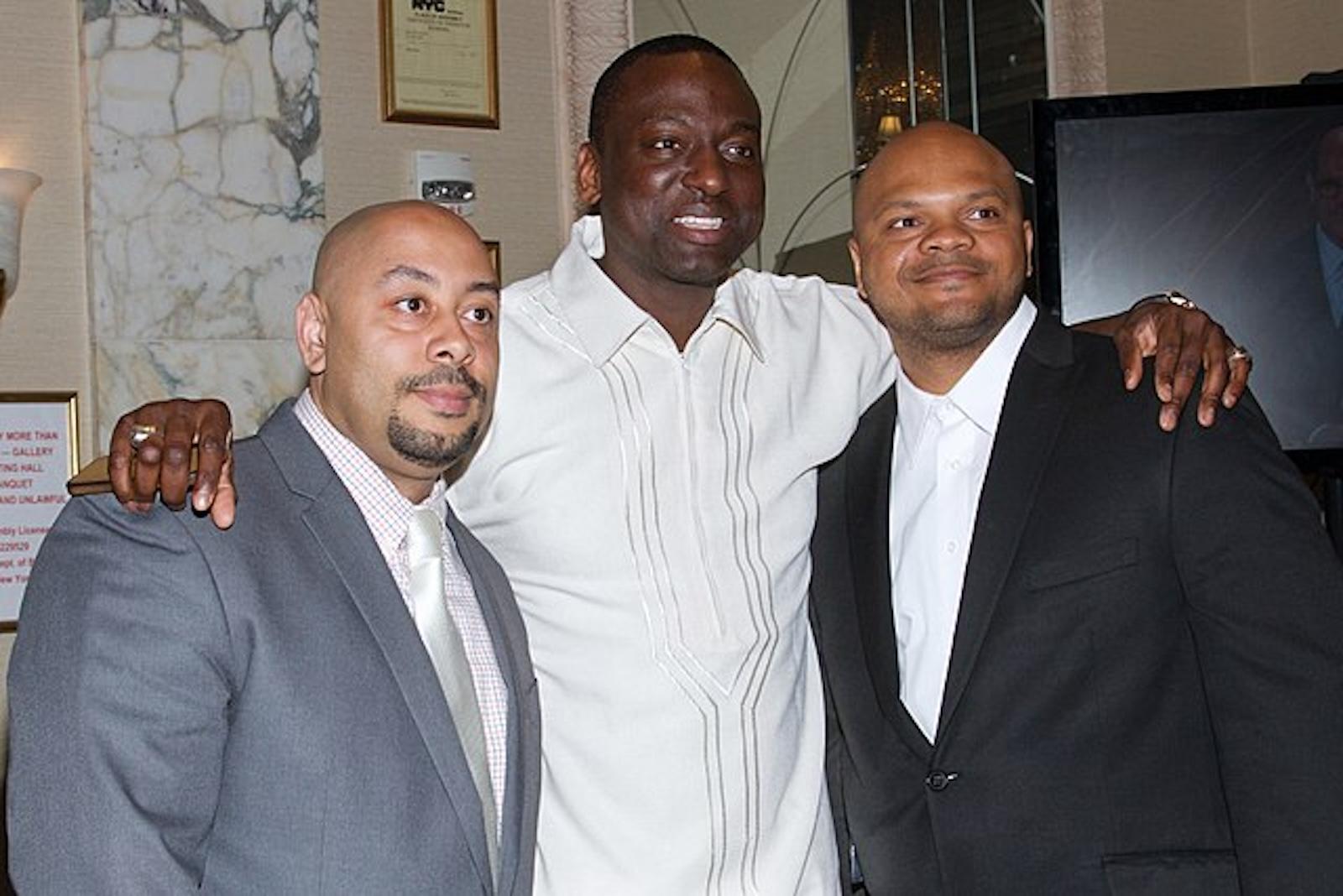 Raymond Santana, Yusef Salaam, and Kevin Richardson at the 73rd Annual Peabody Awards for The Central Park Five