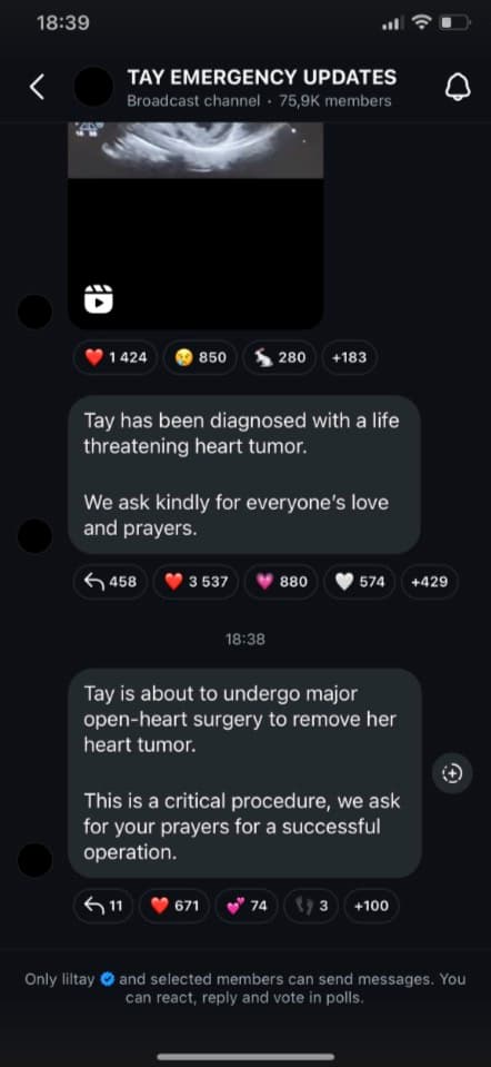 liltay message heart surgery