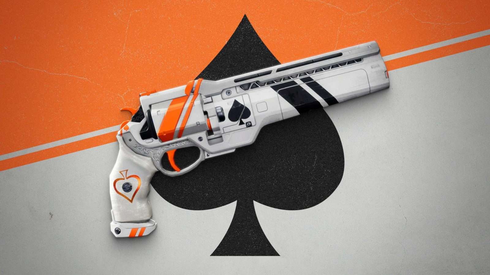 Destiny 2 Ace of Spades NERF promo art