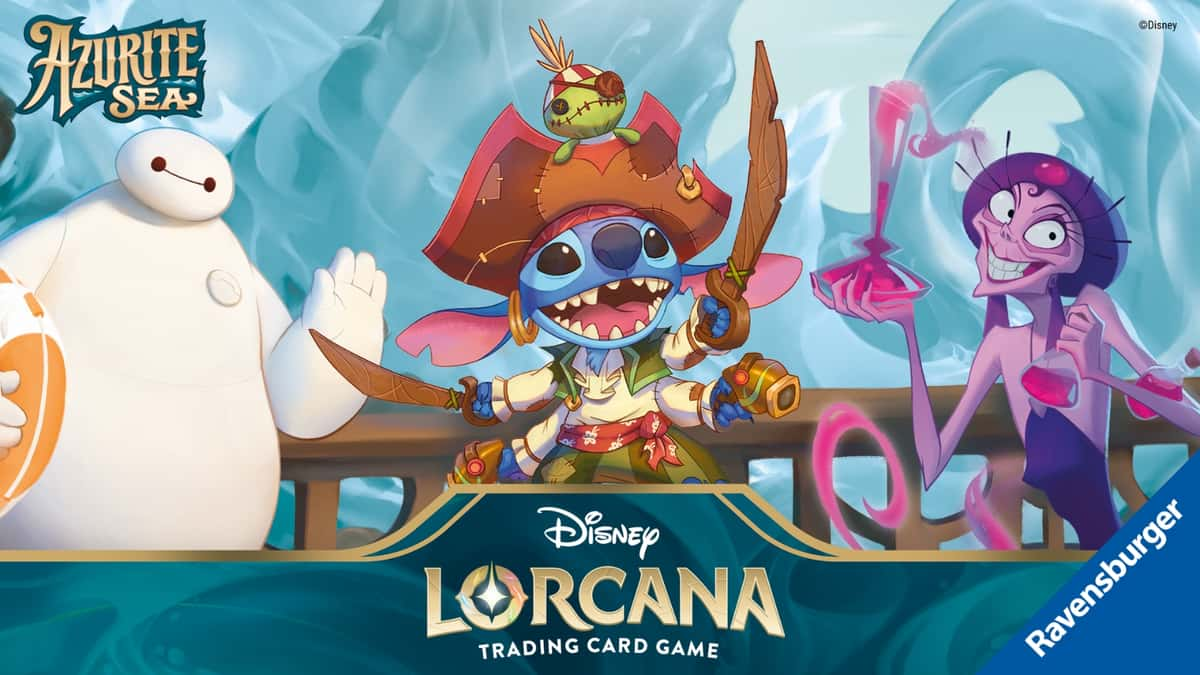 Disney Lorcana Azurite Sea Set 6 Hero Image