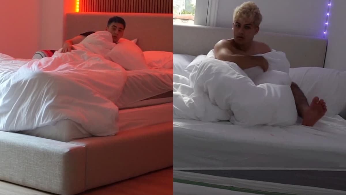 FaZe Lacy and FaZe Ronaldo woken up by LA earthquake