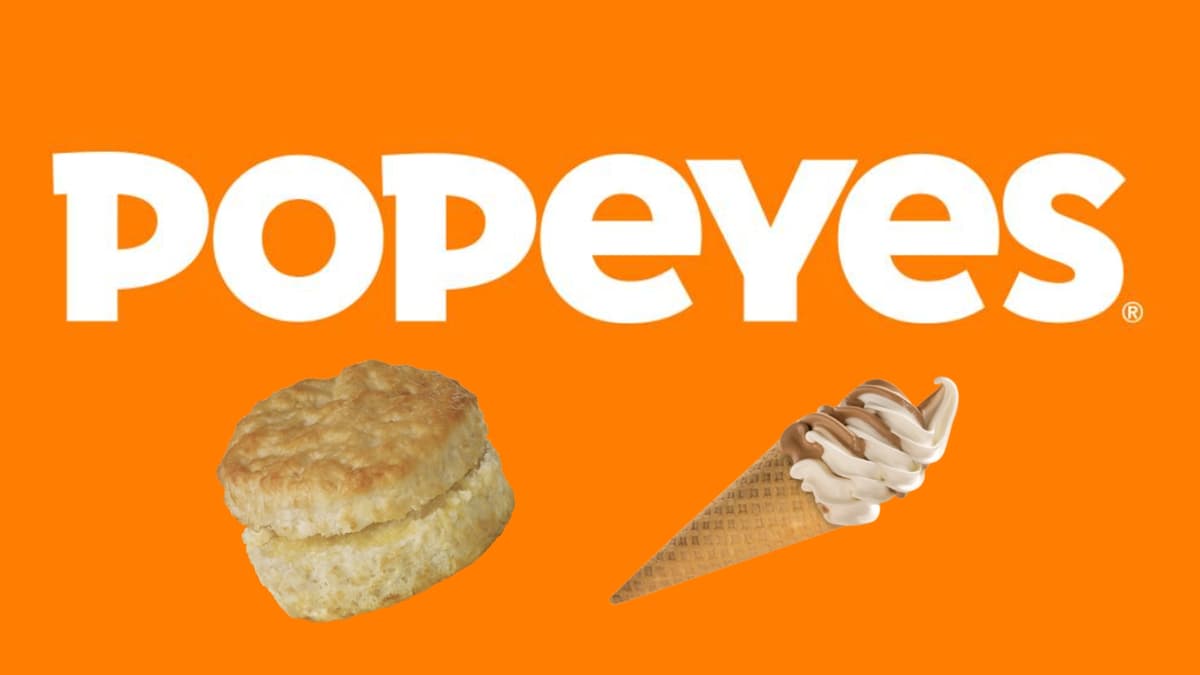 Soft serve biscuit popeyes