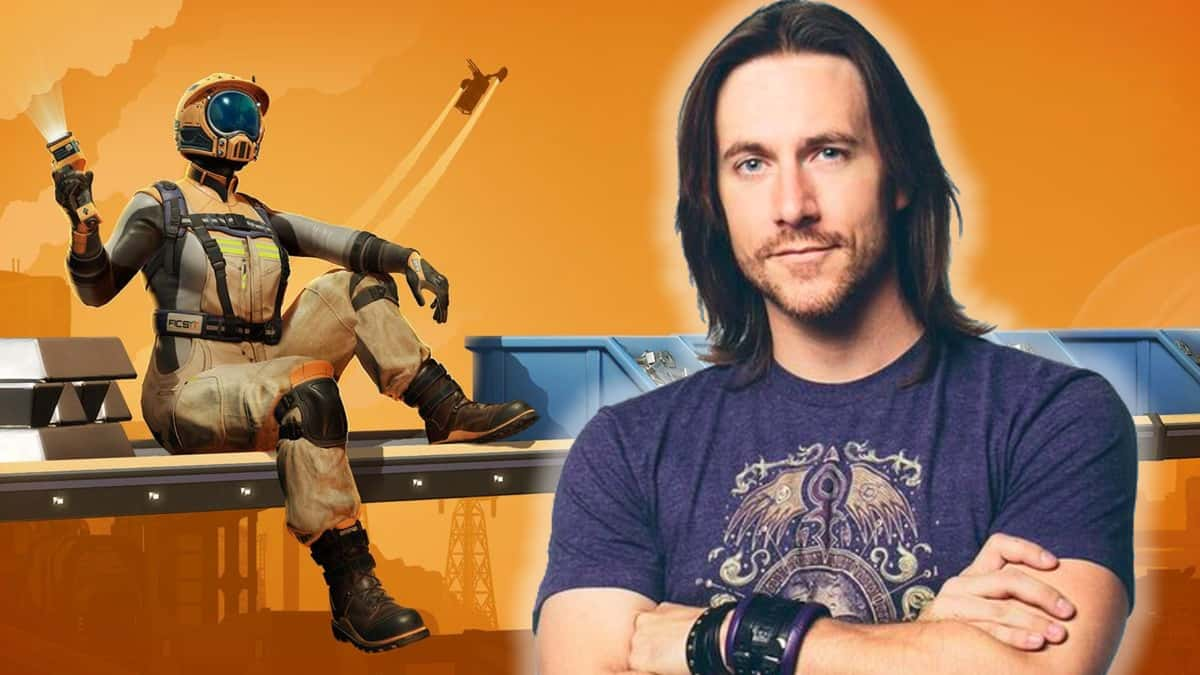 Matthew Mercer over Satisfactory key art