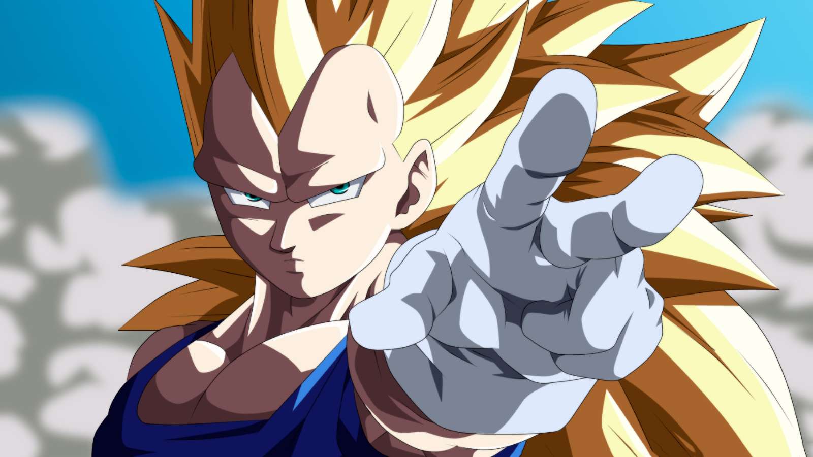 ssj3 vegeta transformation in dragon ball