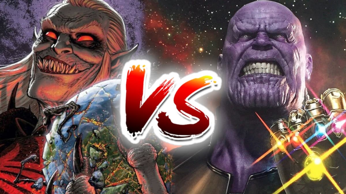 Knull vs Thanos