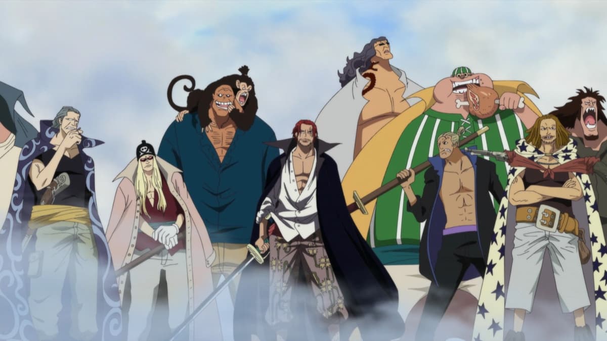 Red Hair Pirates in One Piece