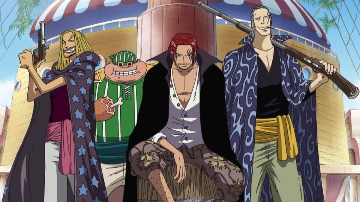 Red Hair Pirates in One Piece