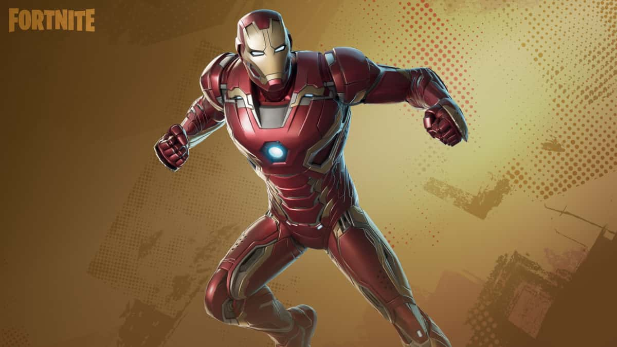 Iron Man Mark-45 skin in Fortnite