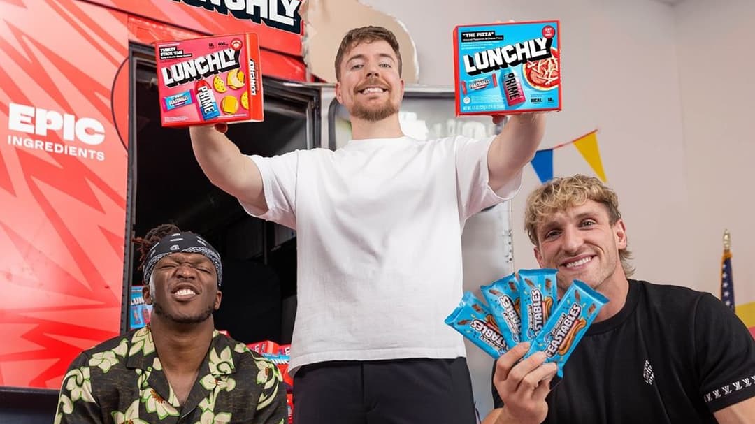 Logan Paul & KSI partner with MrBeast for new Lunchables competitor featuring Prime & Feastables