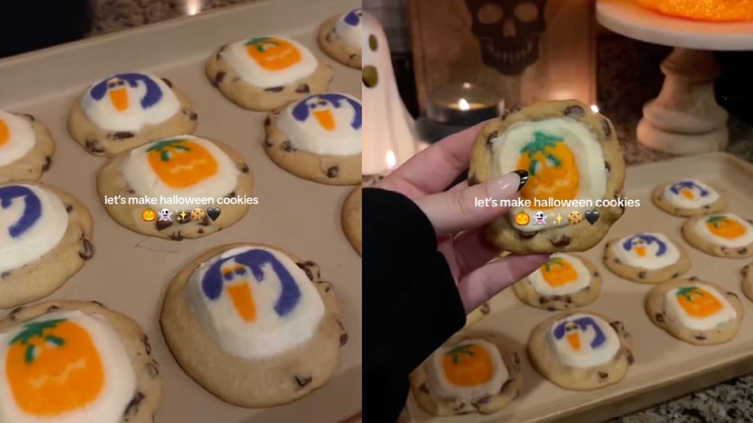 How to make TikTok’s viral two-layered Halloween cookies