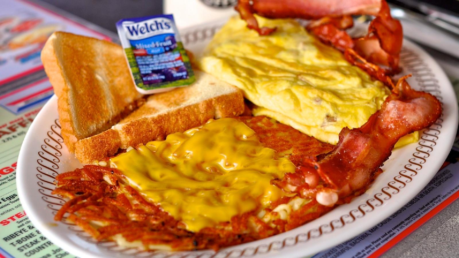 waffle house omelete