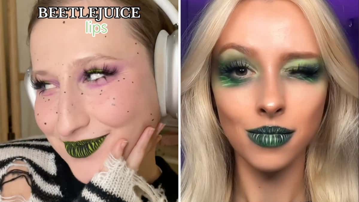 What is the viral ‘Beetlejuice lips’ trend on TikTok? - Dexerto