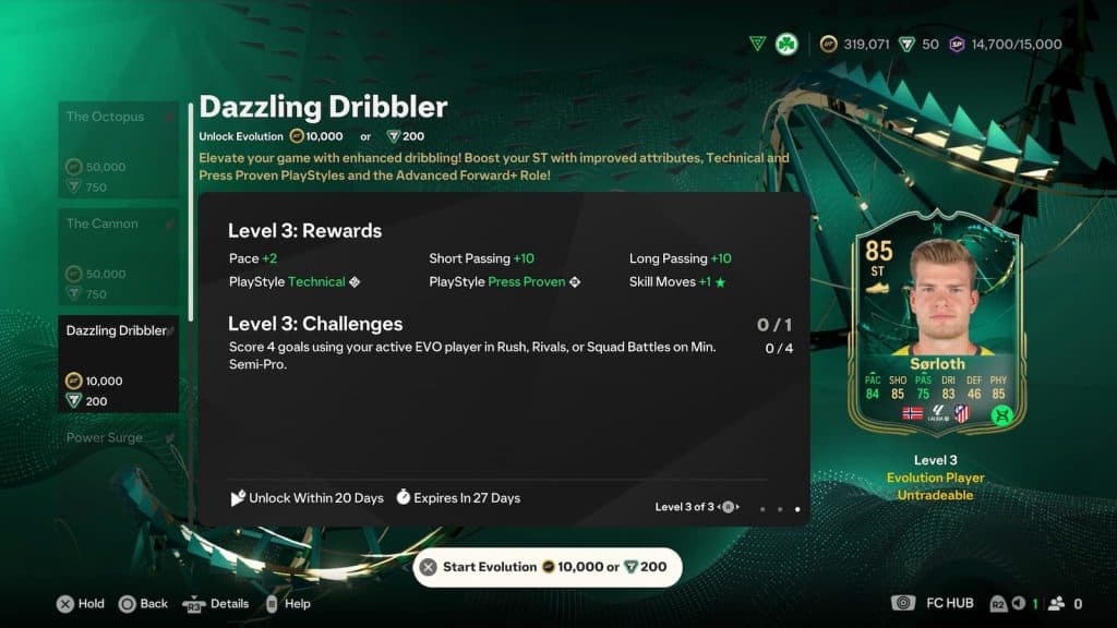 Dazzling Dribbler in EA FC 25