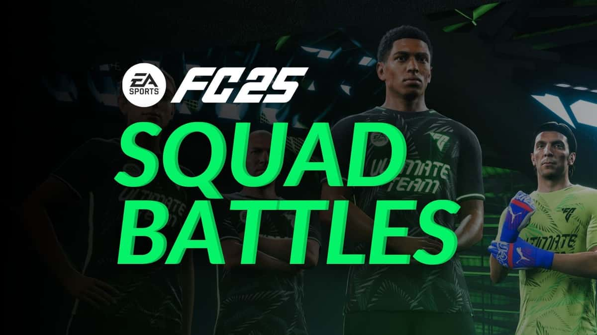 Squad Battles rewards graphic for FC 25