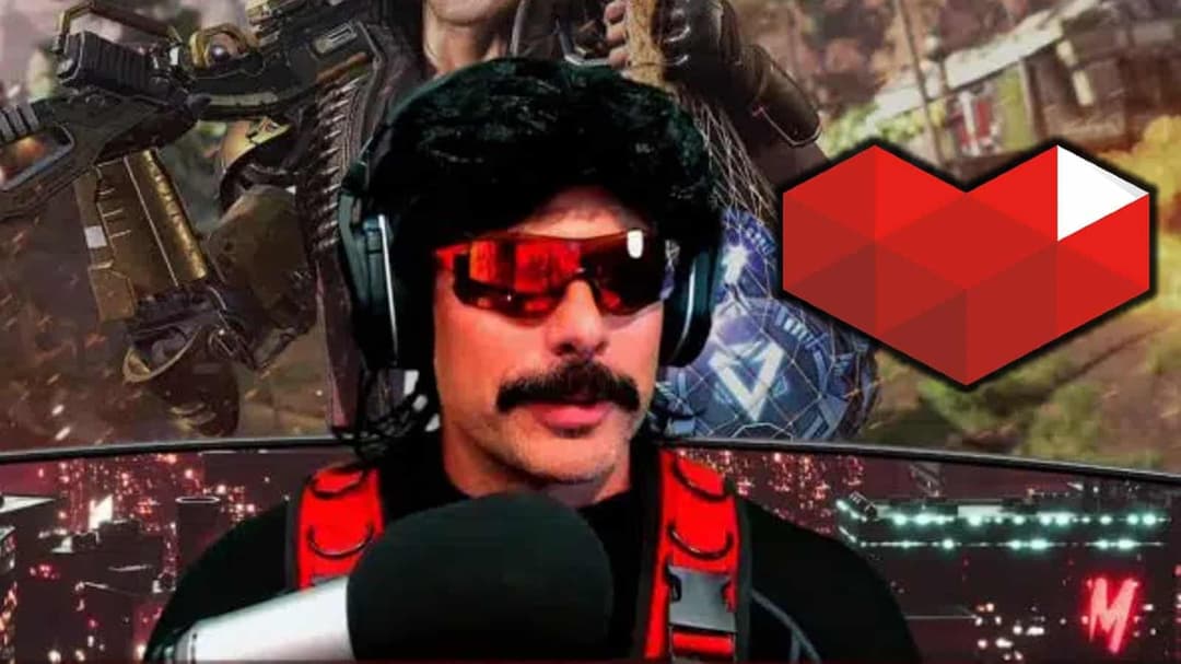 Dr Disrespect по-прежнему остается вторым по популярности стримером на YouTube в США, несмотря на разногласия