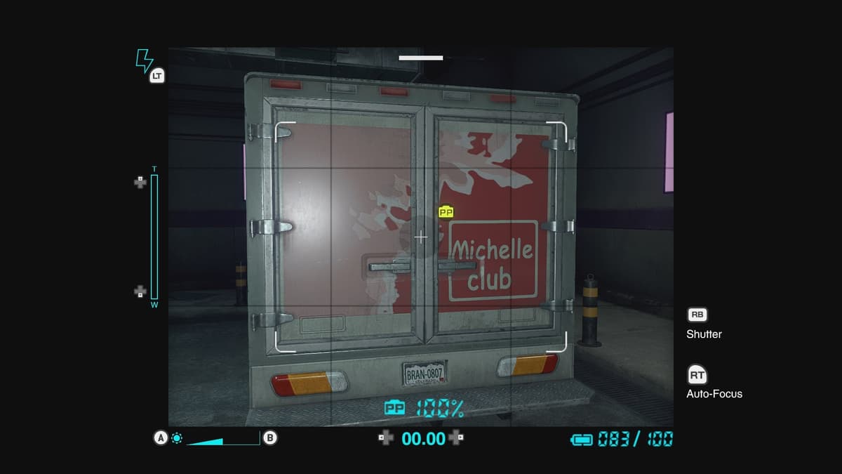 Dead Rising Deluxe Remaster PP Sticker Maintenance Tunnels