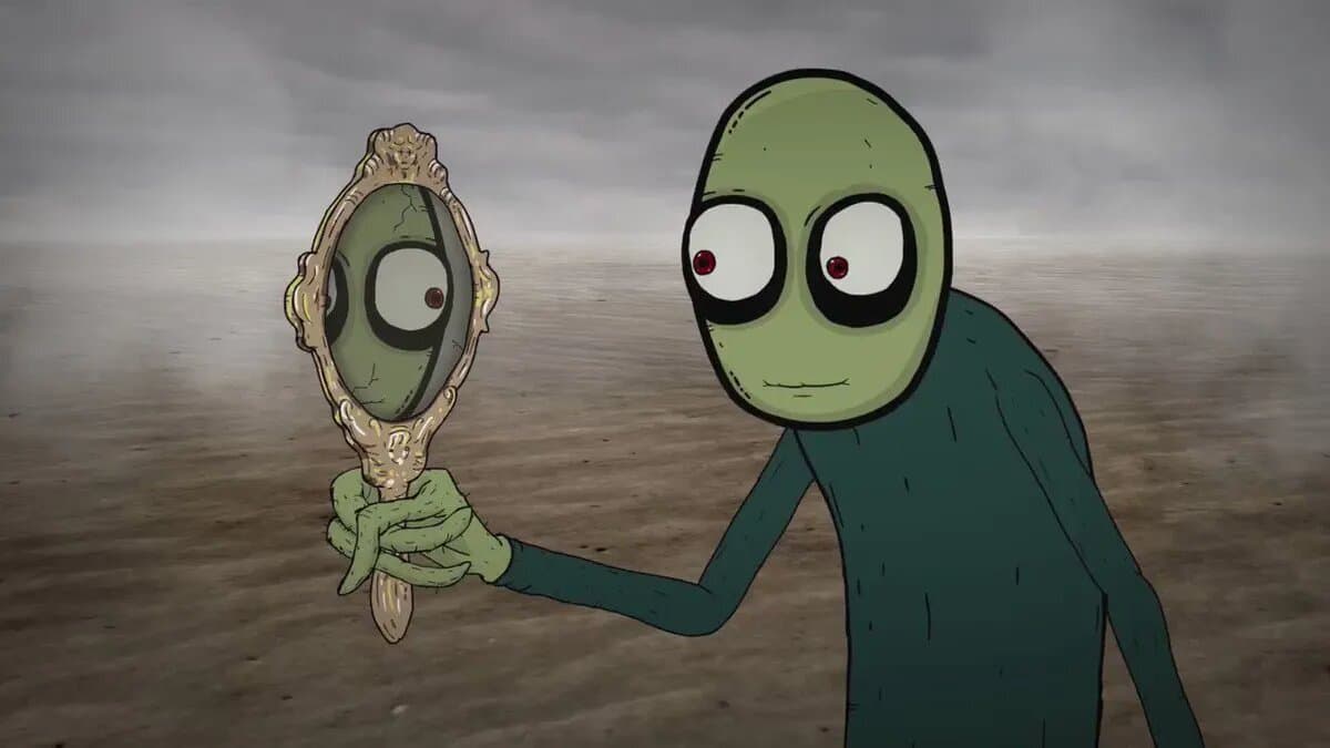 Хватит беспокоить создателя Salad Fingers умными вопросами schoolboy9