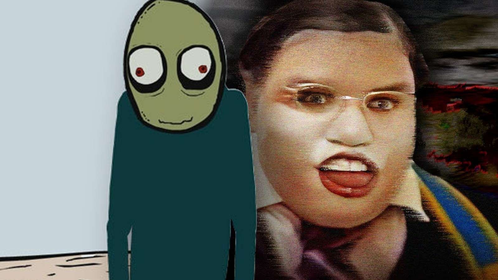 Salad Fingers and smartschoolboy9