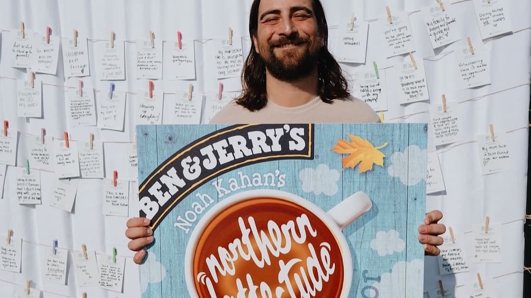 Ben & Jerry’s lança sabor de sorvete inspirado em Noah Kahan, mas não vai durar muito