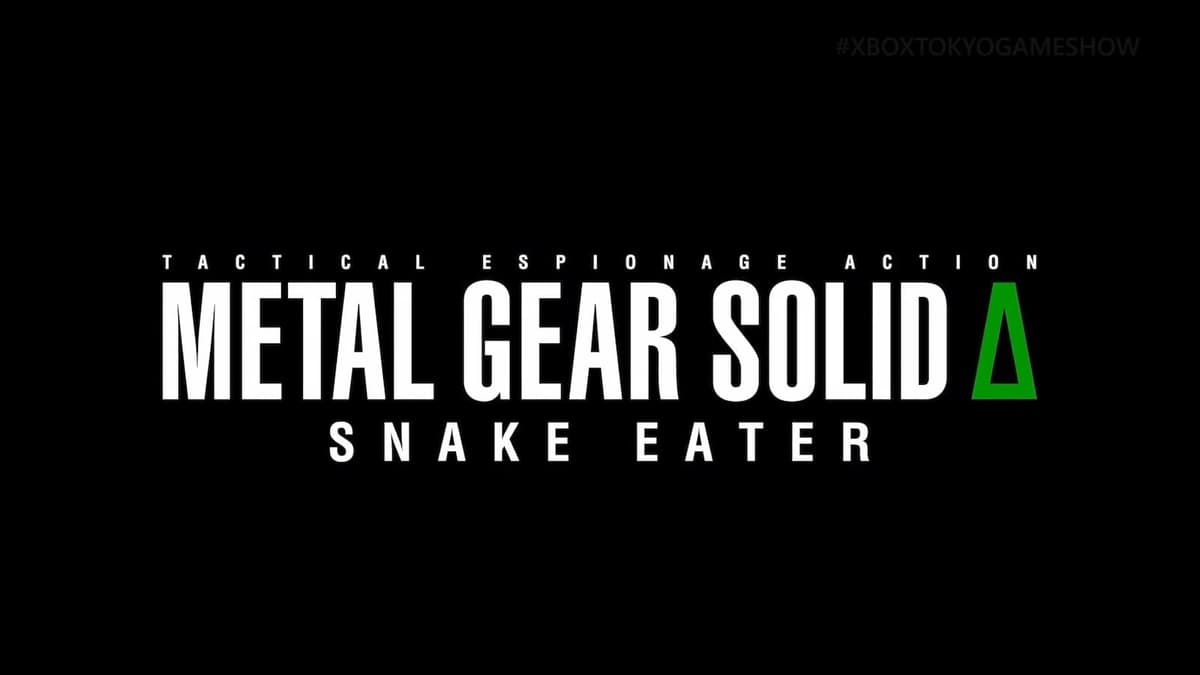 Metal Gear Solid Detail Snake Eater 3 logo