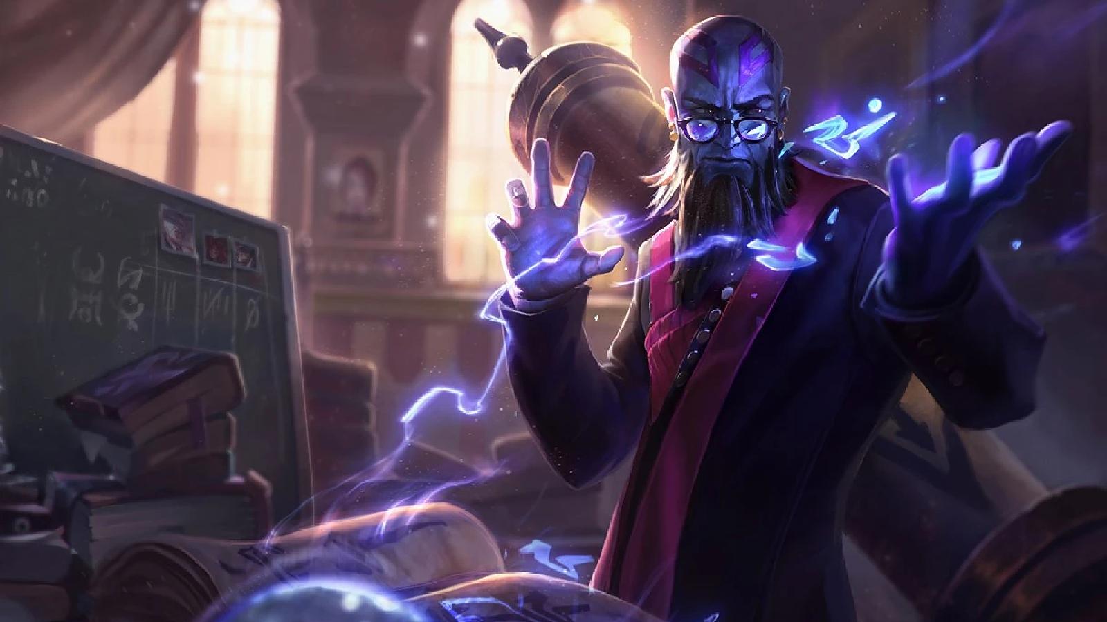 Ryze from league of legends splash art