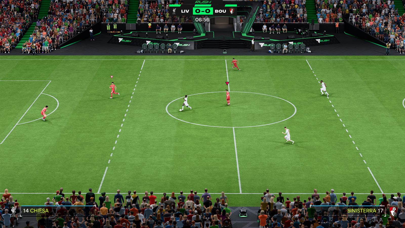 ea fc 25 rush kick off