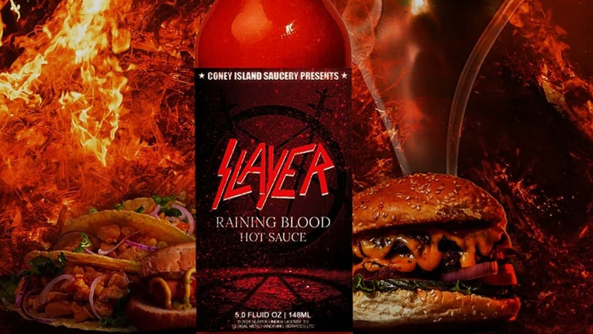 slayer raining blood hot sauce