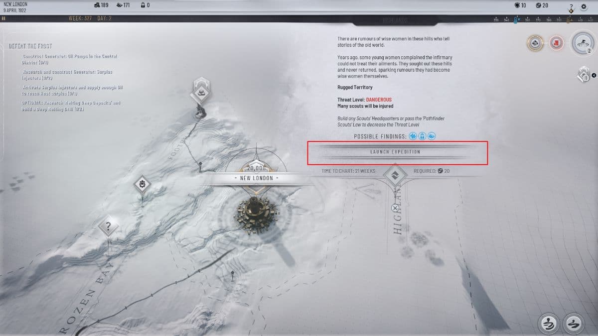 Como configurar trilhas e Skyways eficientes no Frostpunk 2