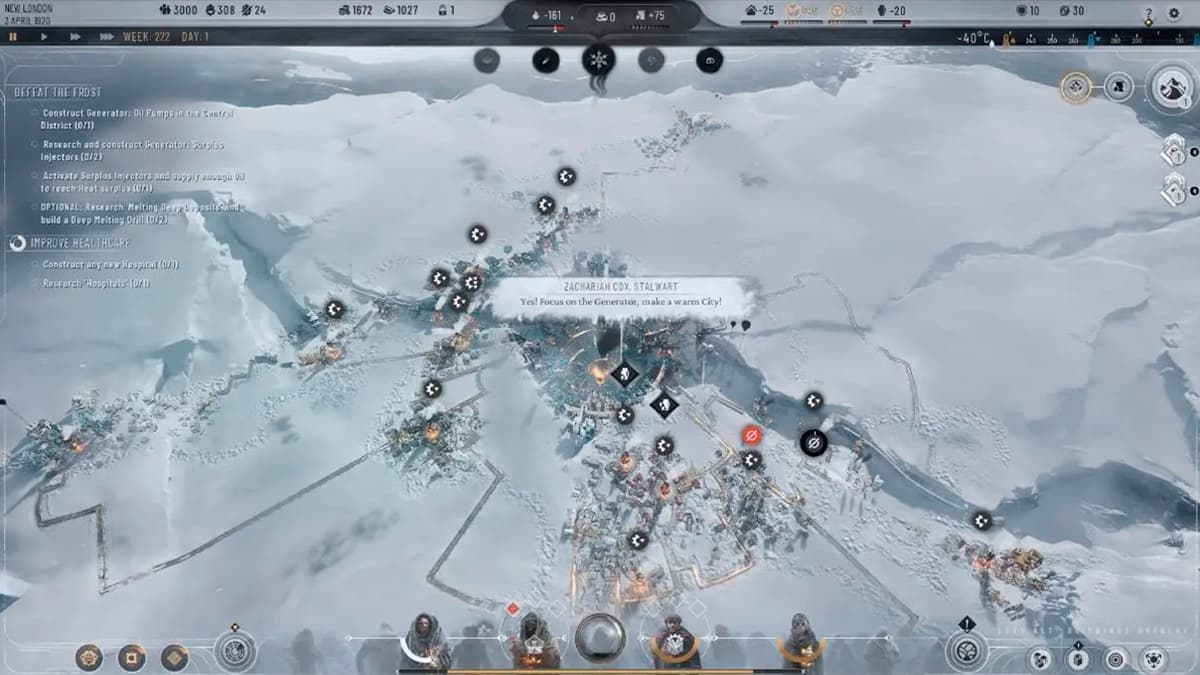 Defeat the Frost Objectives in Frostpunk 2