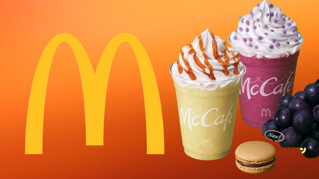 McDonald’s revela dois novos sabores de frappe para o outono