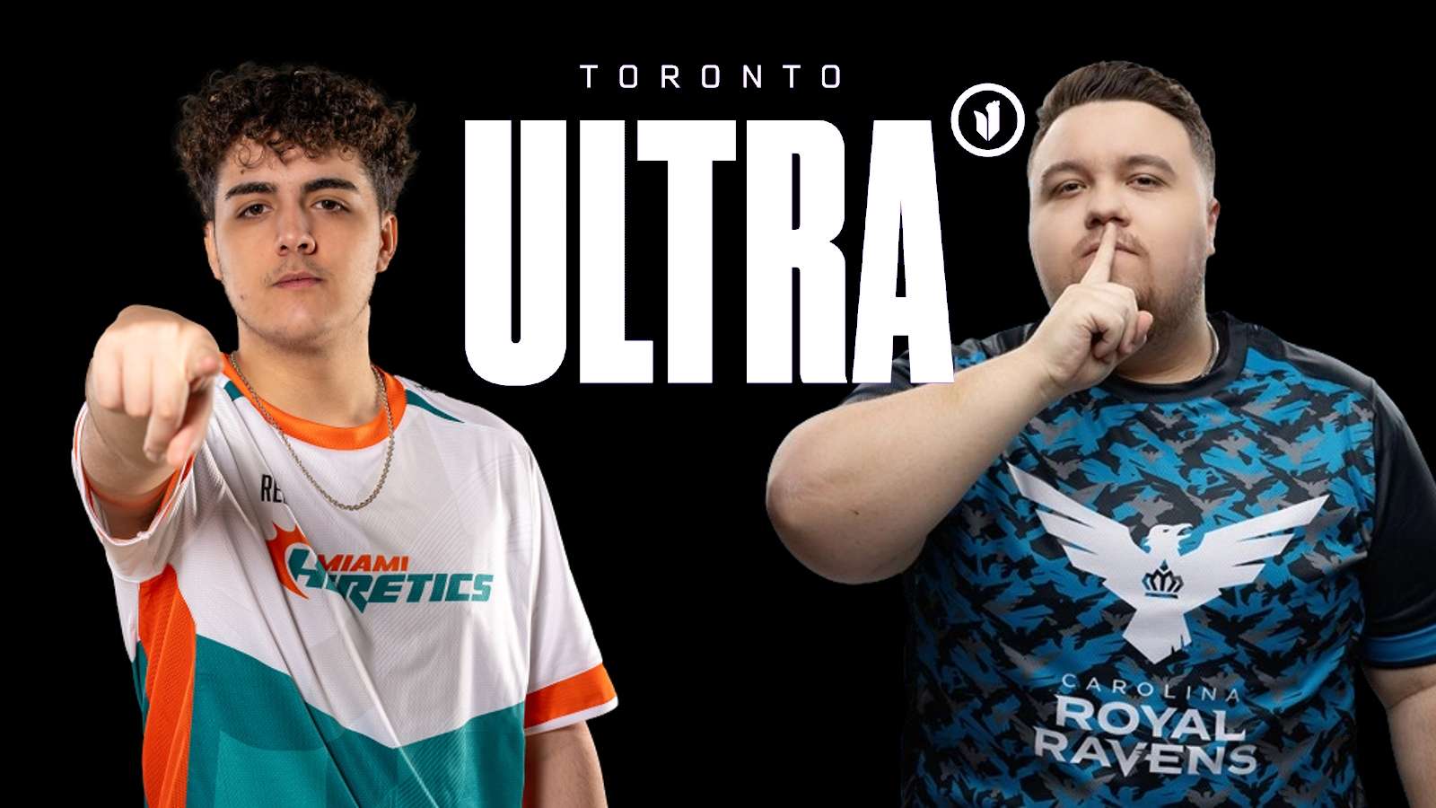 Toronto Ultra logo with images of Call of Duty pros ReeaL and Beans