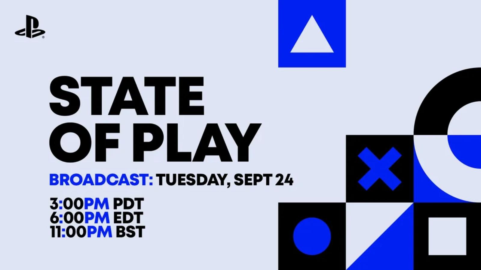 Como assistir ao PlayStation State of Play, setembro de 2024: data, hora, o que esperar