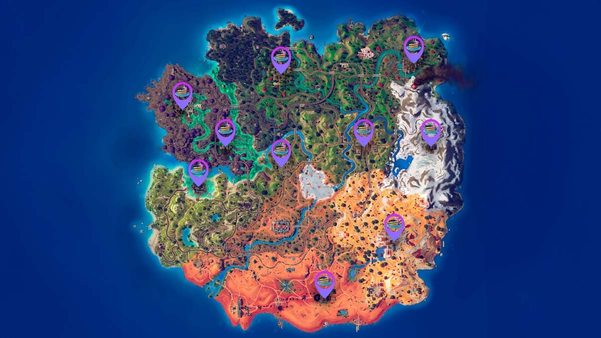 All Cake Locations in Fortnite