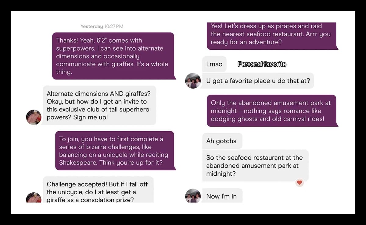 Woman uses ChatGPT to score Hinge dates with absurd responses