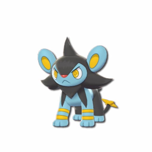 Luxio 3D model Pokemon BDSP 