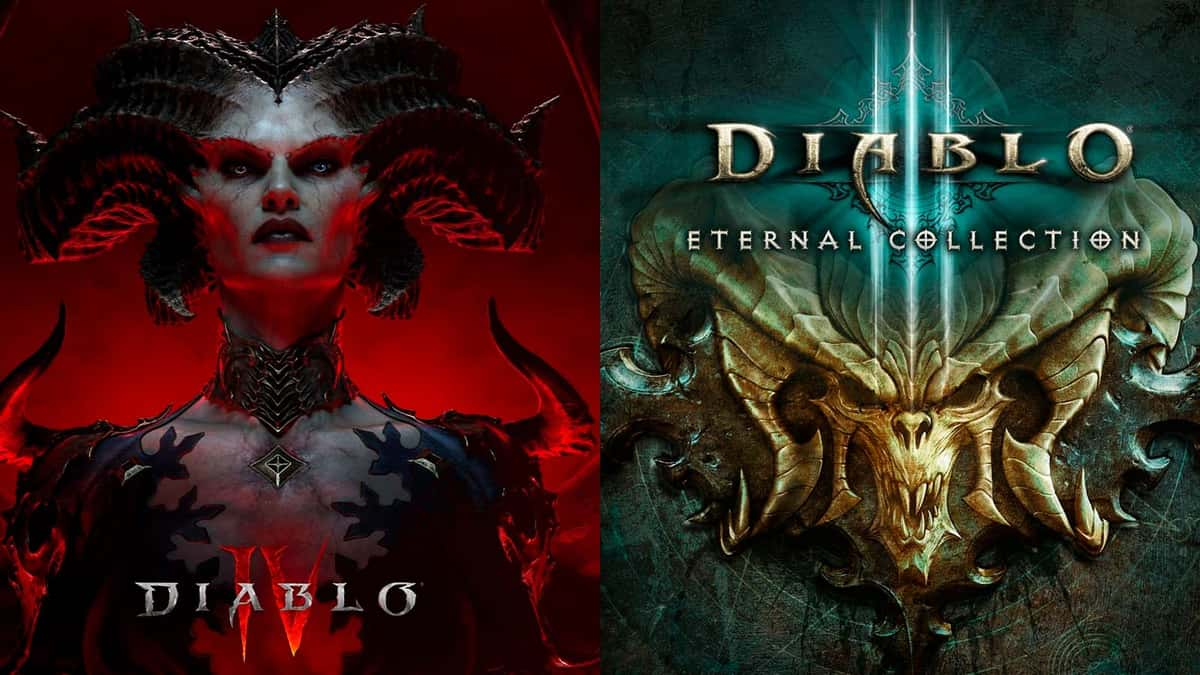 Diablo 4 vs Diablo 3 covers