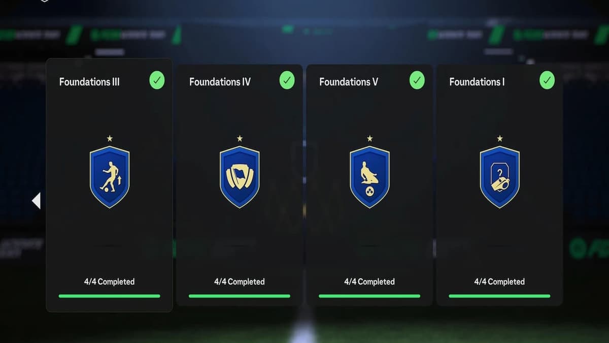 Foundations SBCs in EA FC 25