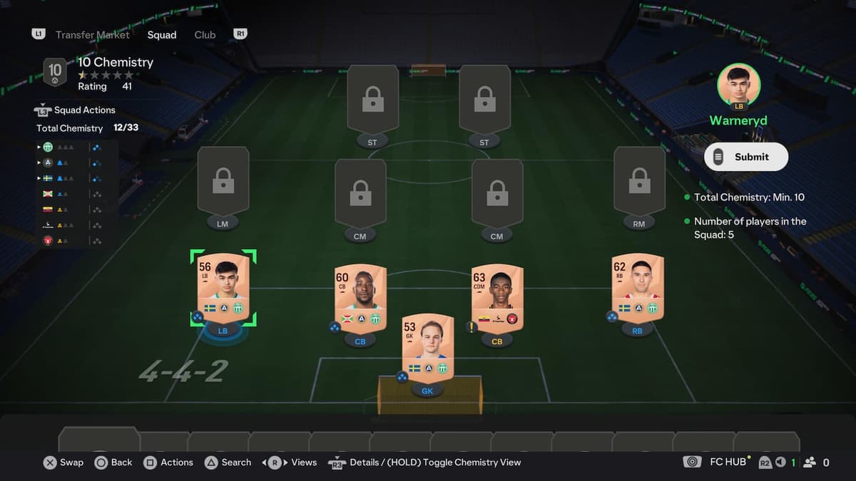 10 Chemistry SBC in EA FC 25