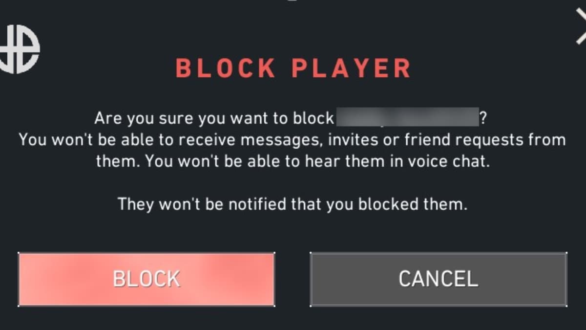 How to block players in Valorant