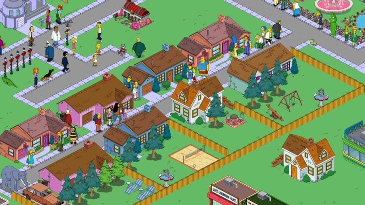 The Simpsons: Tapped Out gameplay