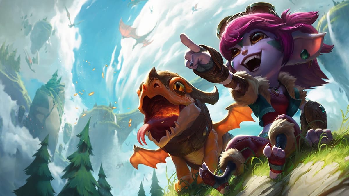 Dragon Tamer Tristana splash art