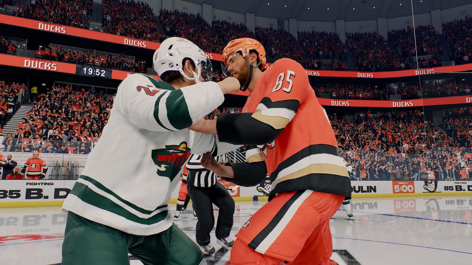 Cómo iniciar una pelea en NHL 25