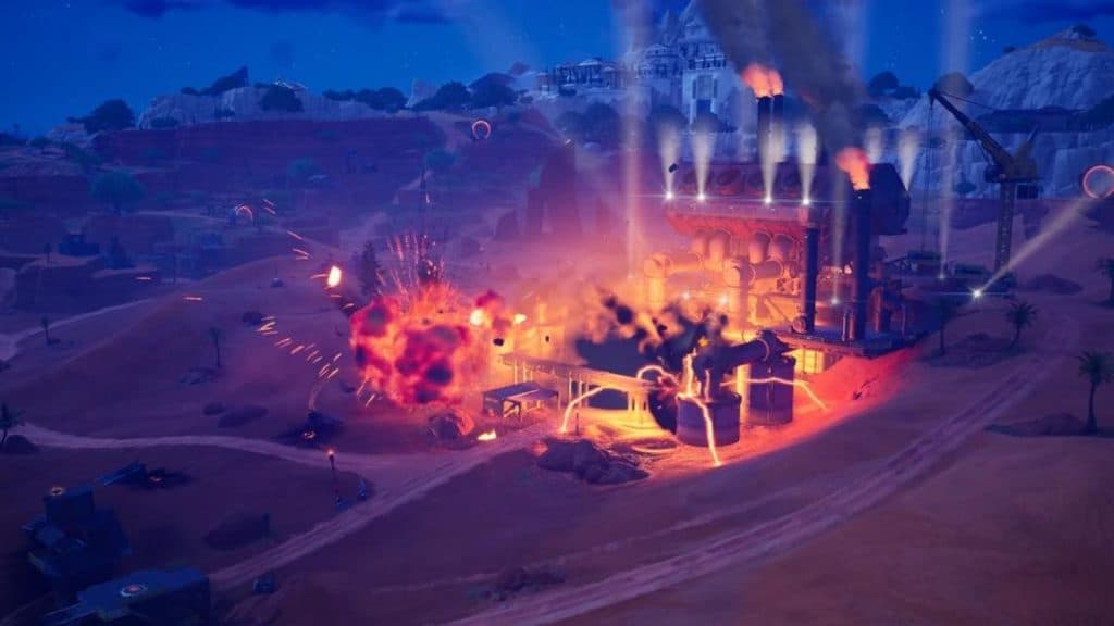 Fortnite Refinery event