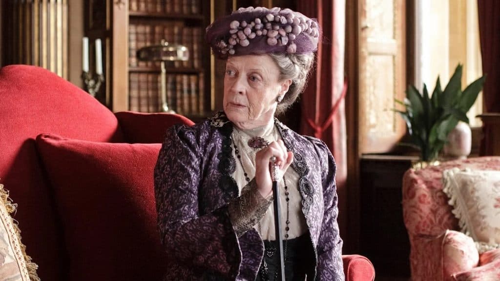 Maggie Smith in Downton Abbey