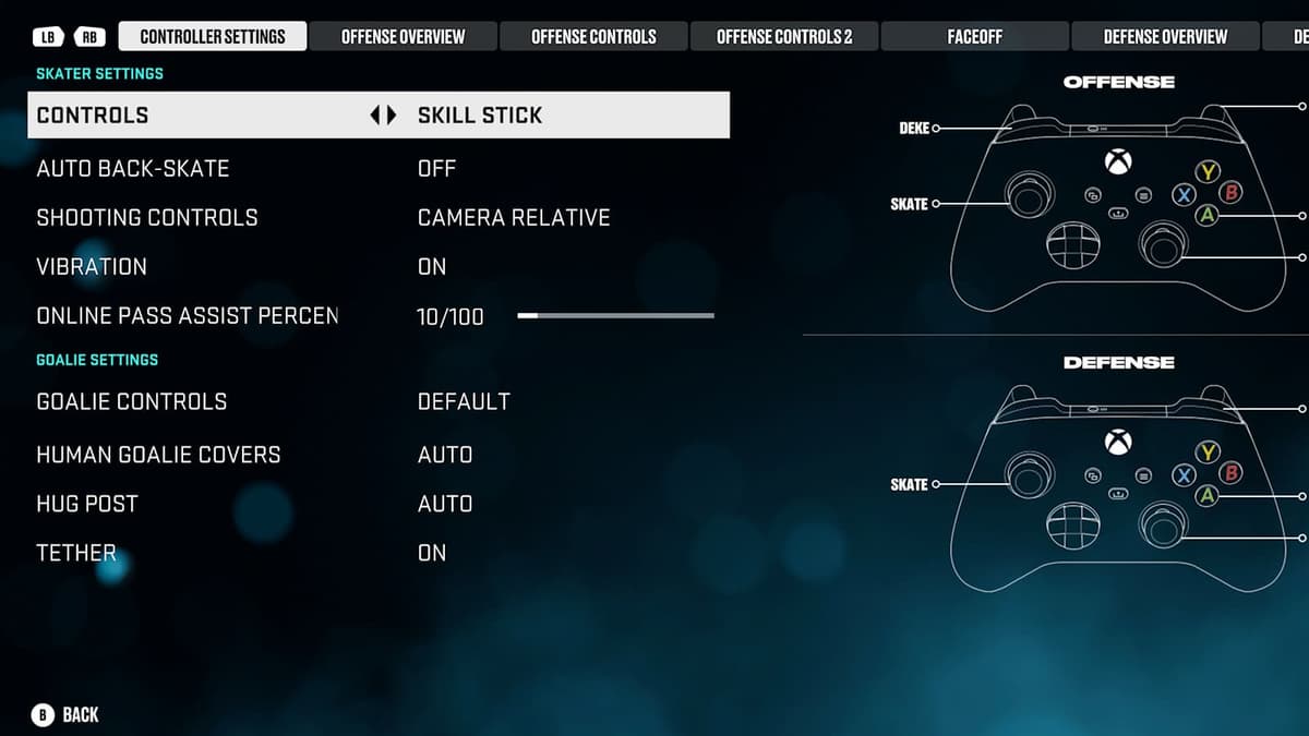 La mejor configuración para NHL 25: recomendaciones de cámara y controlador