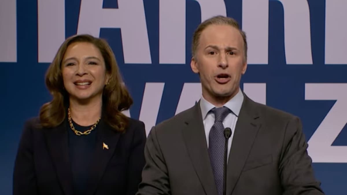 Maya Rudolph and Andy Samberg on SNL