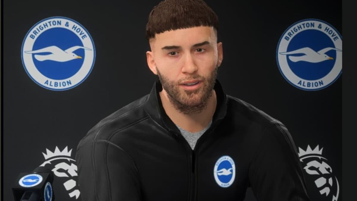 Brighton manager Fabian Hurzeler in EA FC 25